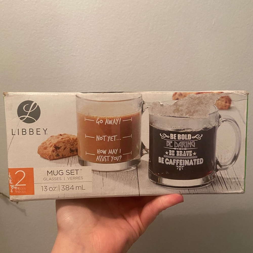 Libbey Glass Mug Set - Picture 3 of 9